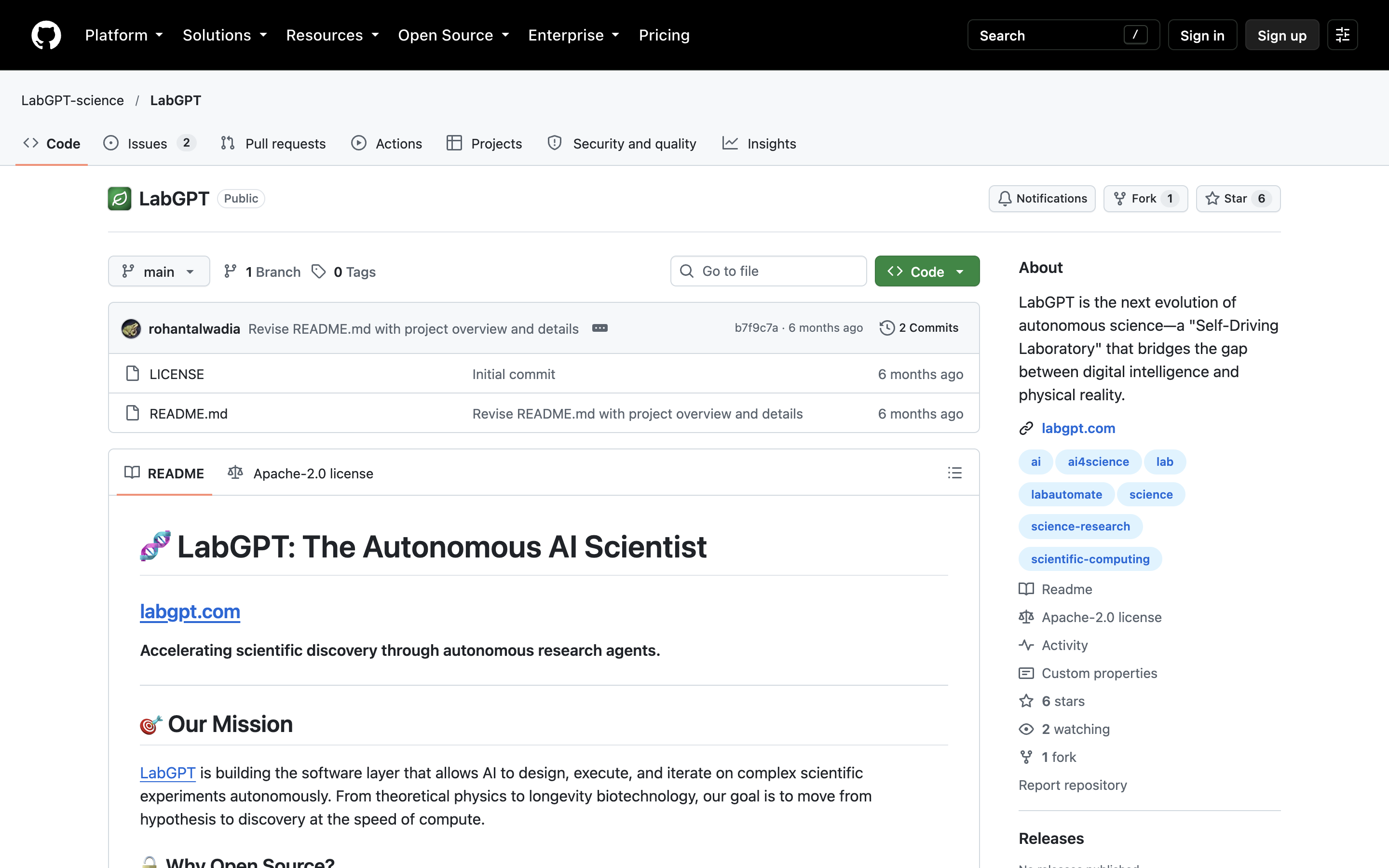 Captured GitHub - LabGPT-science/LabGPT: LabGPT is the next evolution of autonomous science—a "Self-Driving Laboratory"…