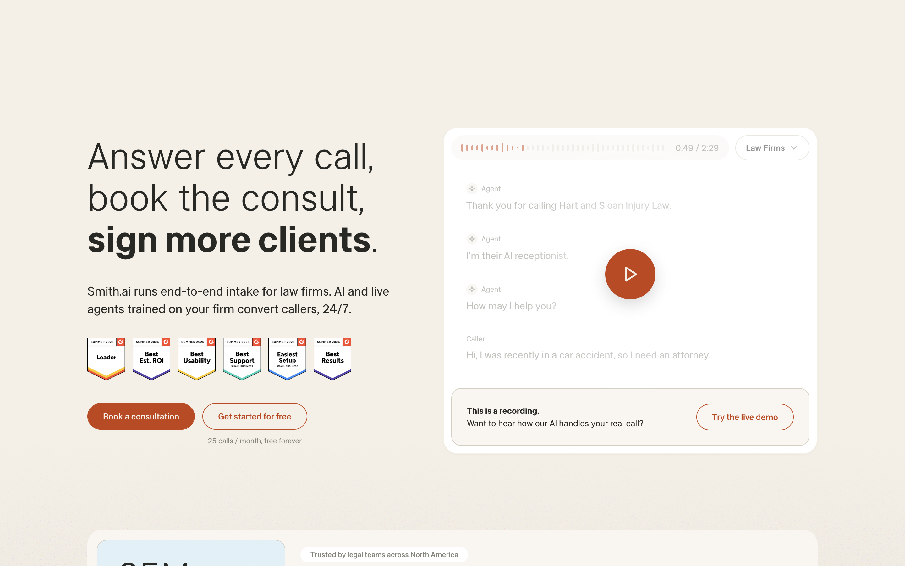 Smith.ai website capture